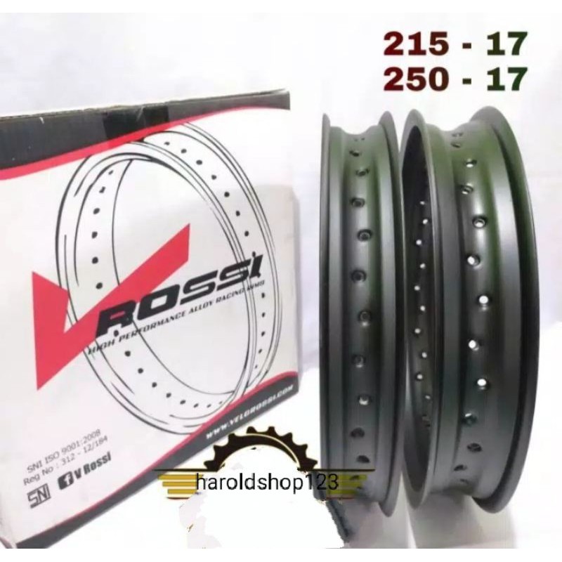 velg Rossi Ring 17 ukuran 215 & 250