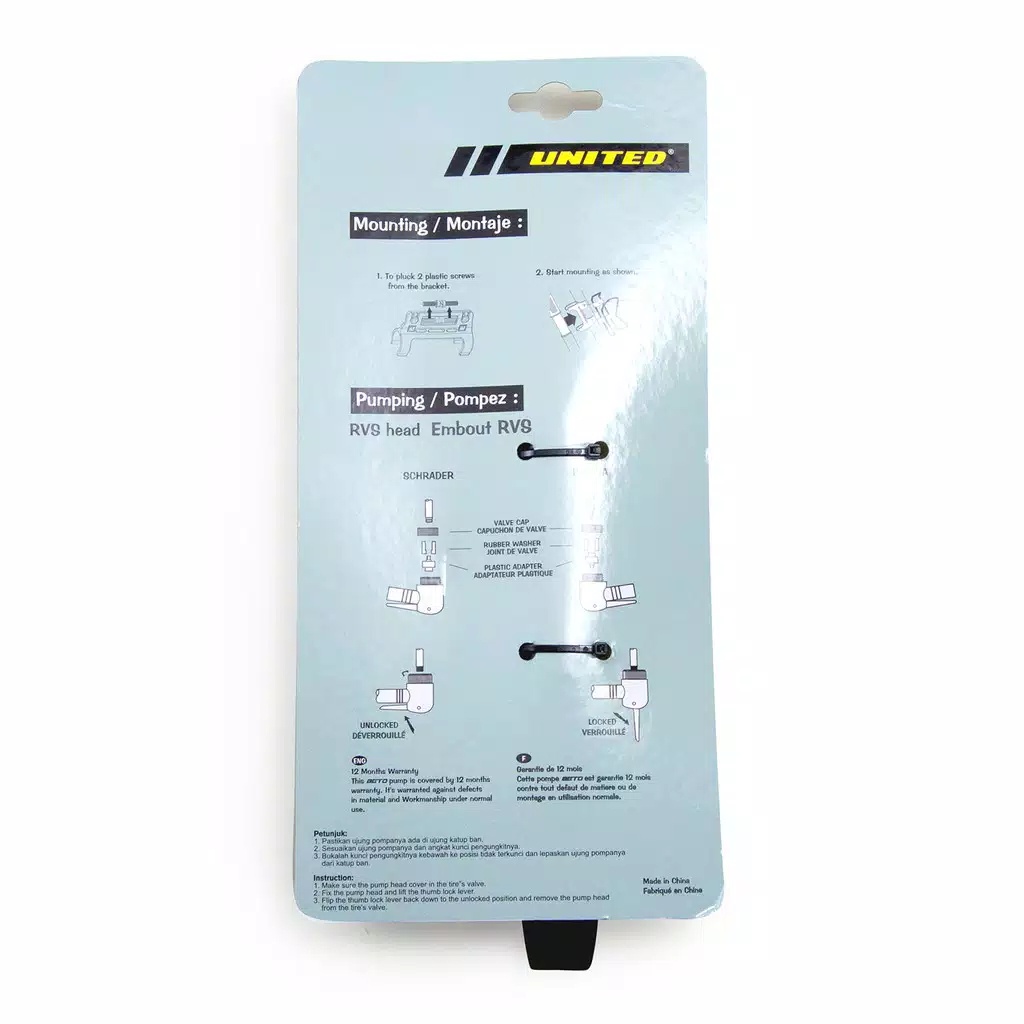Pompa Pump Mini United Portable