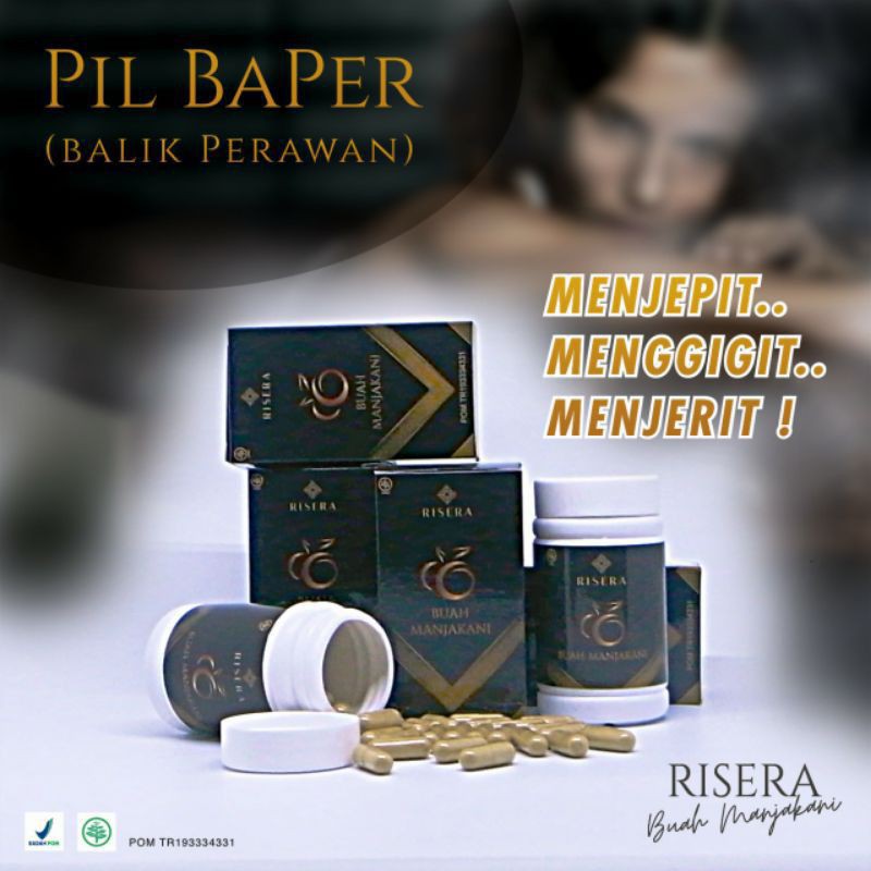 PIL BAPER ( PIL BALIK PERAWAN ) RISERA BUAH MANJAKANI ISI 60 KAPSUL