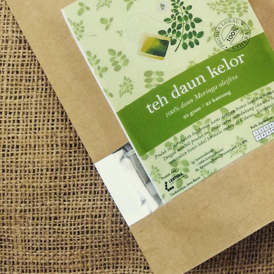 

Termurah!! KODE-491 TEH KELOR CELUP 'LENTERA' (25 kantong) | Lentera Moringa Tea | Organik