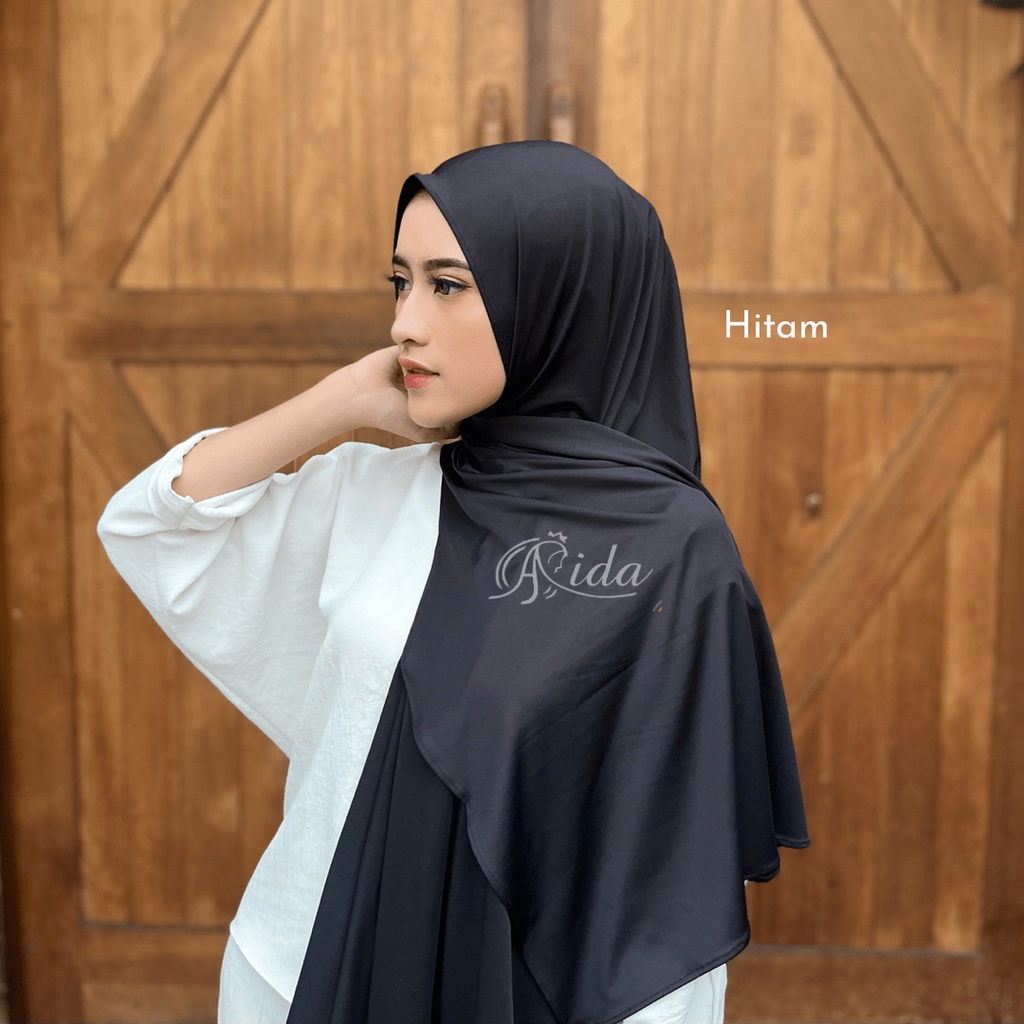 Pashmina Oval Jersey Instan JUMBO Non Pet ORI