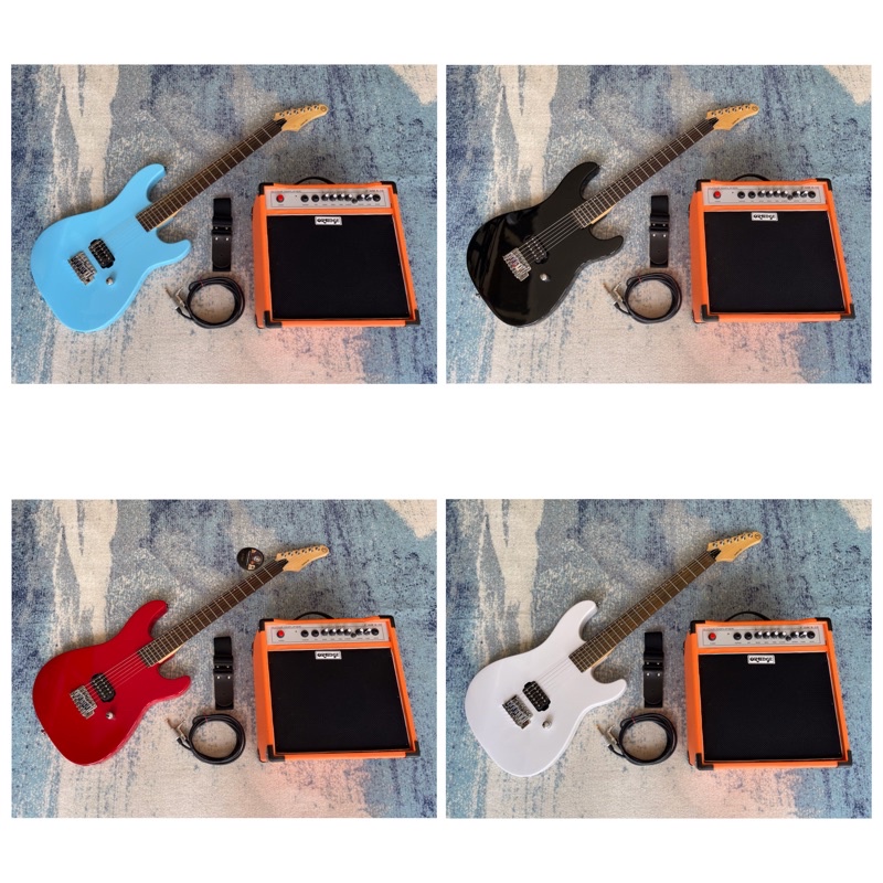 Paket Gitar Listrik/Elektrik Samick SS 51