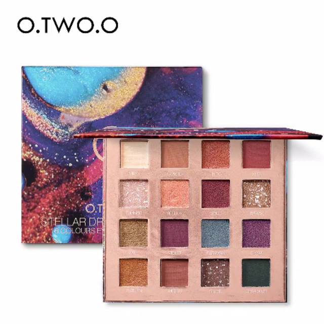 O.TWO.O 16 WARNA EYESHADOW