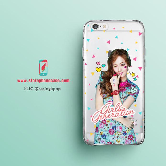 HANDPHONE ACCESORIES CASING HANDPHONE KPOP JESSICA SNSD GIRLS GENERATION BABY G CLEAR HPP1_2023