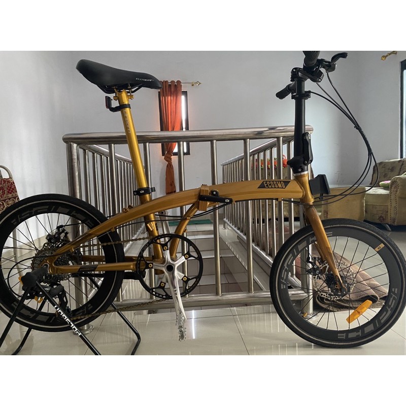 Sepeda Element Ecosmo 8x sudah upgrade