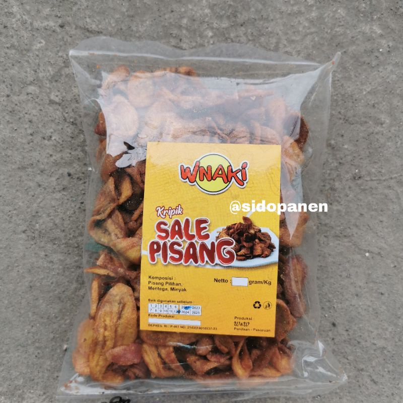 

KERIPIKI SALE PISANG WNAKI ISI 250 GRAM (PAK)