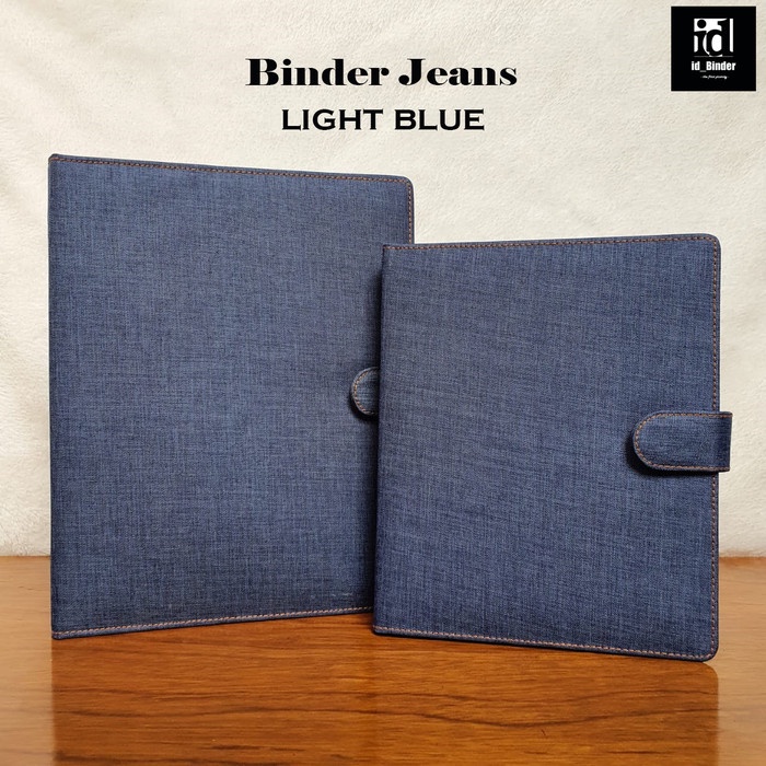 

READY BINDER LEVIS WARNA LIGHT BLUE A5 DAN B5 - A5 BERKUALITAS