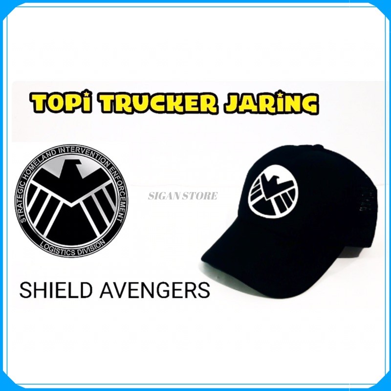 Topi Trucker SHIELD AVENGERS