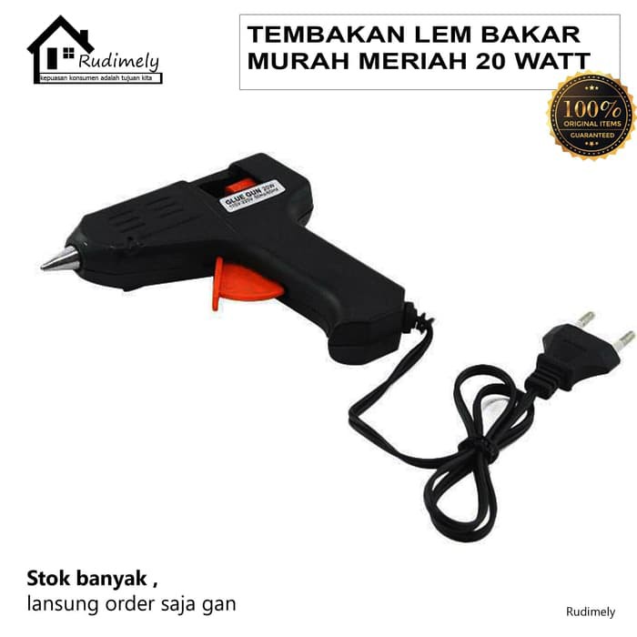 Grosir tembakan lem bakar glue gun 10-watt murah meriah cepat panas