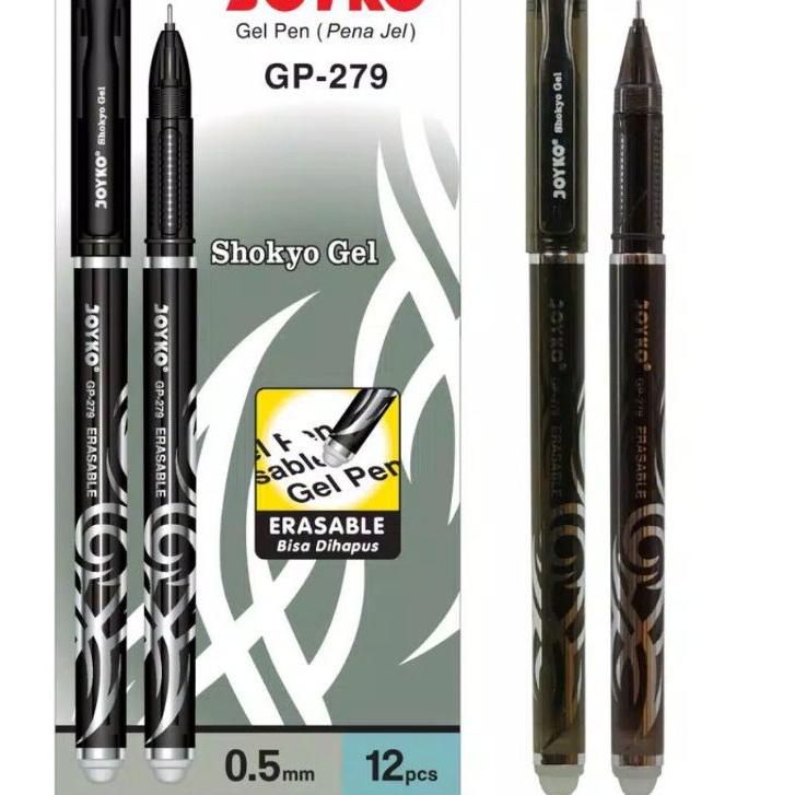 

ル Joyko gel pen erasable bisa dihapus GP 279 SATUAN HITAM Terlaris