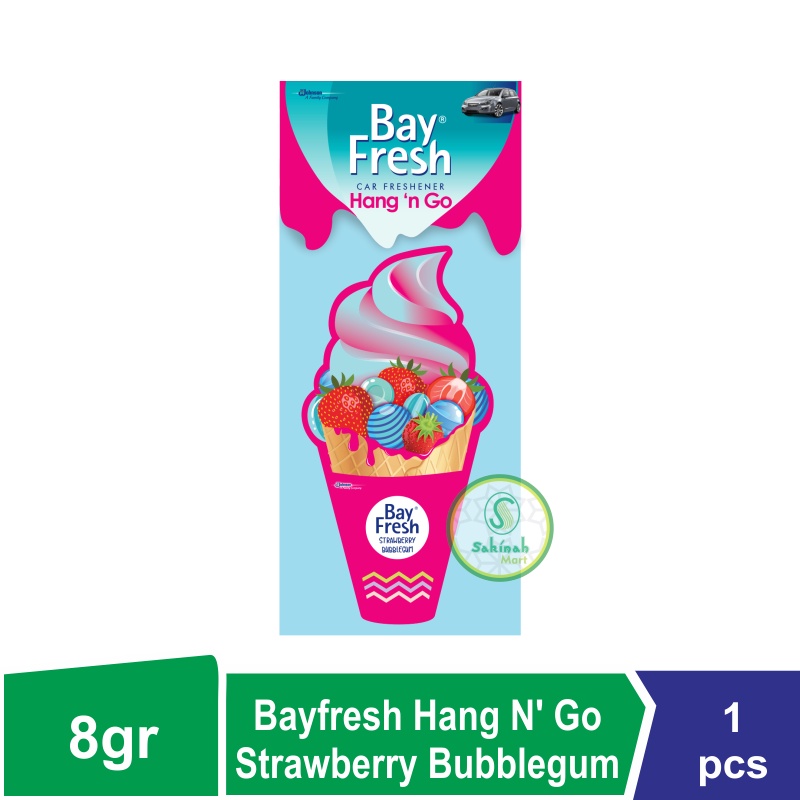 Bayfresh Hang N' Go Air Freshener 8gr - Pengharum Ruangan