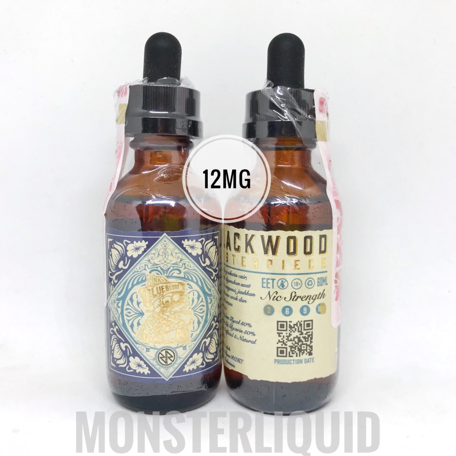 BLACKWOOD MASTERPIECE BLUEBERRY VANILLA TOBACCO 12MG 60ML