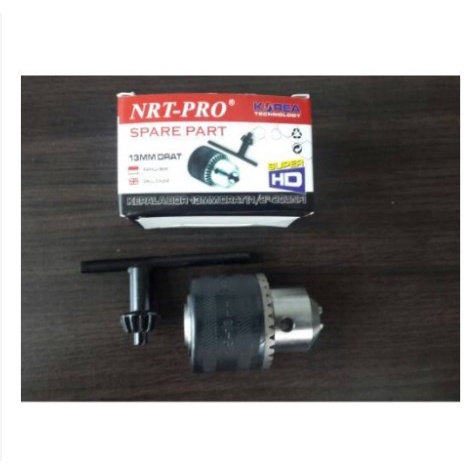 Kepala Bor NRT PRO 13mm Kepala Mesin Bor Drill Chuck