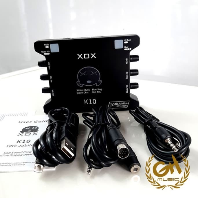 soundcard xox k 108 diskontinu ke xox k10