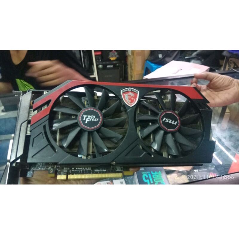 VGA GTX 760 MSI 2GB OC KONDISI ARTEFAK