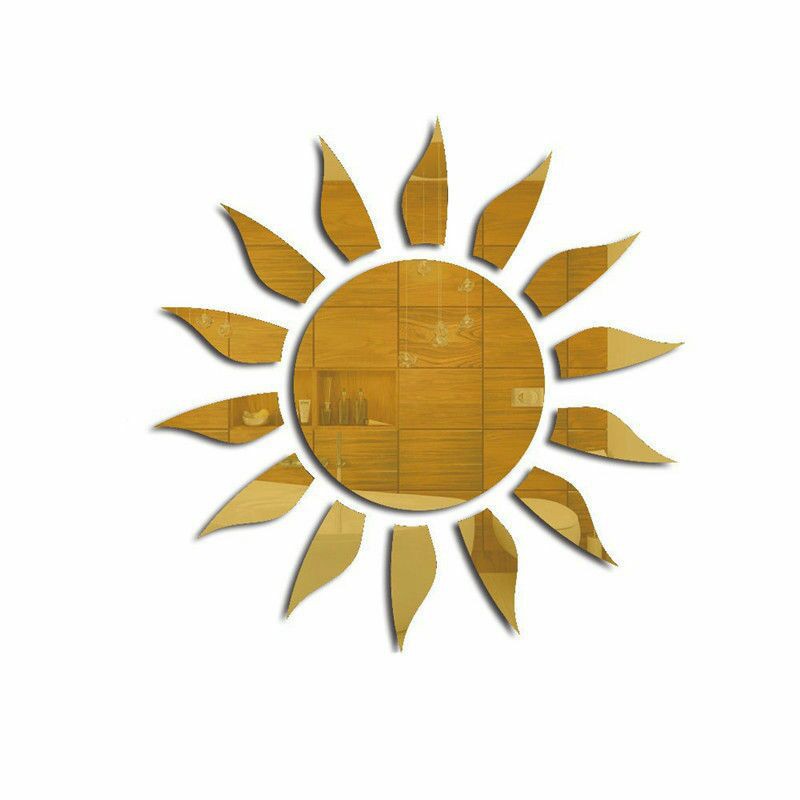 Dekorasi Dinding Stiker Cermin Akrilik