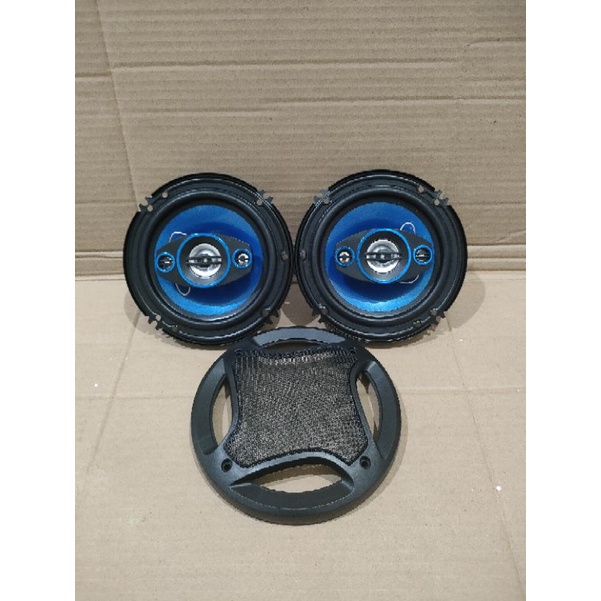 COAXIAL SPEAKER PINTU MOBIL 6 INCH 500WATT 2 WAY HOFI CAR LOUDSPEAKER 2 PCS TP-1671