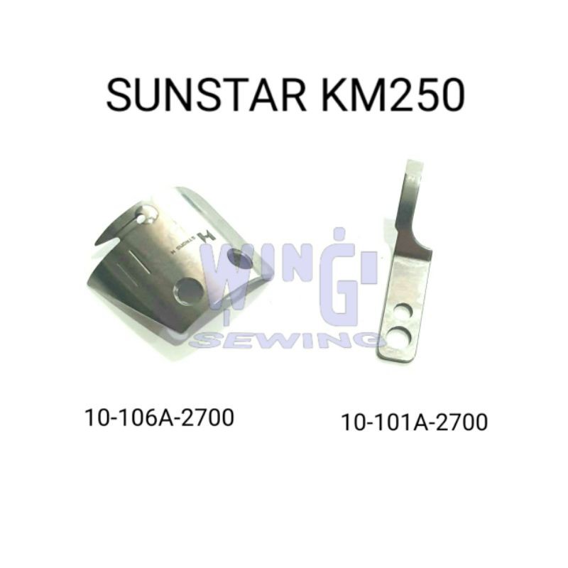 No 10106A2007 10101A2700 SUNSTAR KM250 Pisau Mesin Jahit Jarum 1 Auto