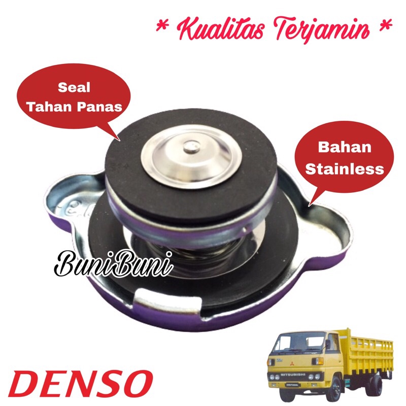 Tutup Radiator Cap 0.9 BESAR Untuk Truk Mitsubishi Colt Diesel PS 100 / 120 Lama High Quality