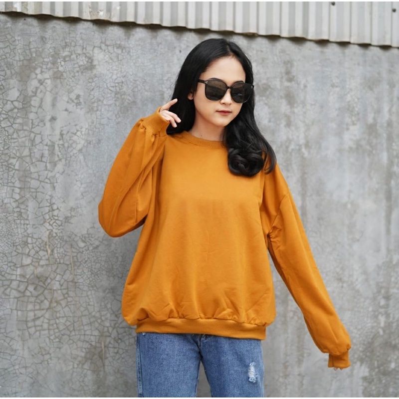 BASIC SWEATER WANITA &amp; PRIA / SWEATER PREMIUM