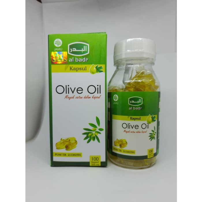 Minyak Zaitun 100 Kapsul Al Badr Olive Oil Extra Virgin