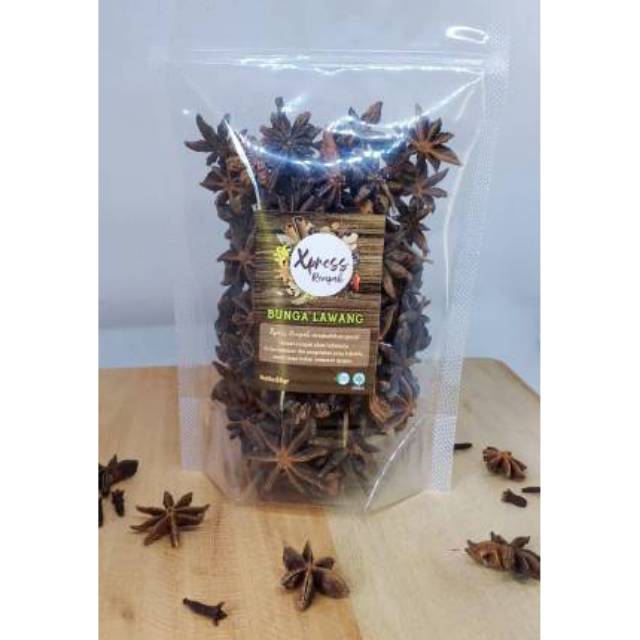 

Bunga Lawang atau Pekak / Natural Star Anise / Rempah Herbal / JSR / Premium Quality / 50 gram