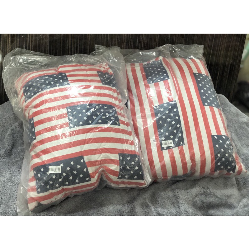 Bantal Silicon Busa KAPAS  MOTIF Amerika / USA / AMERICA BANTAL DAKRON KAPAS JUAL ECER &amp; GROSIR TERMURAH