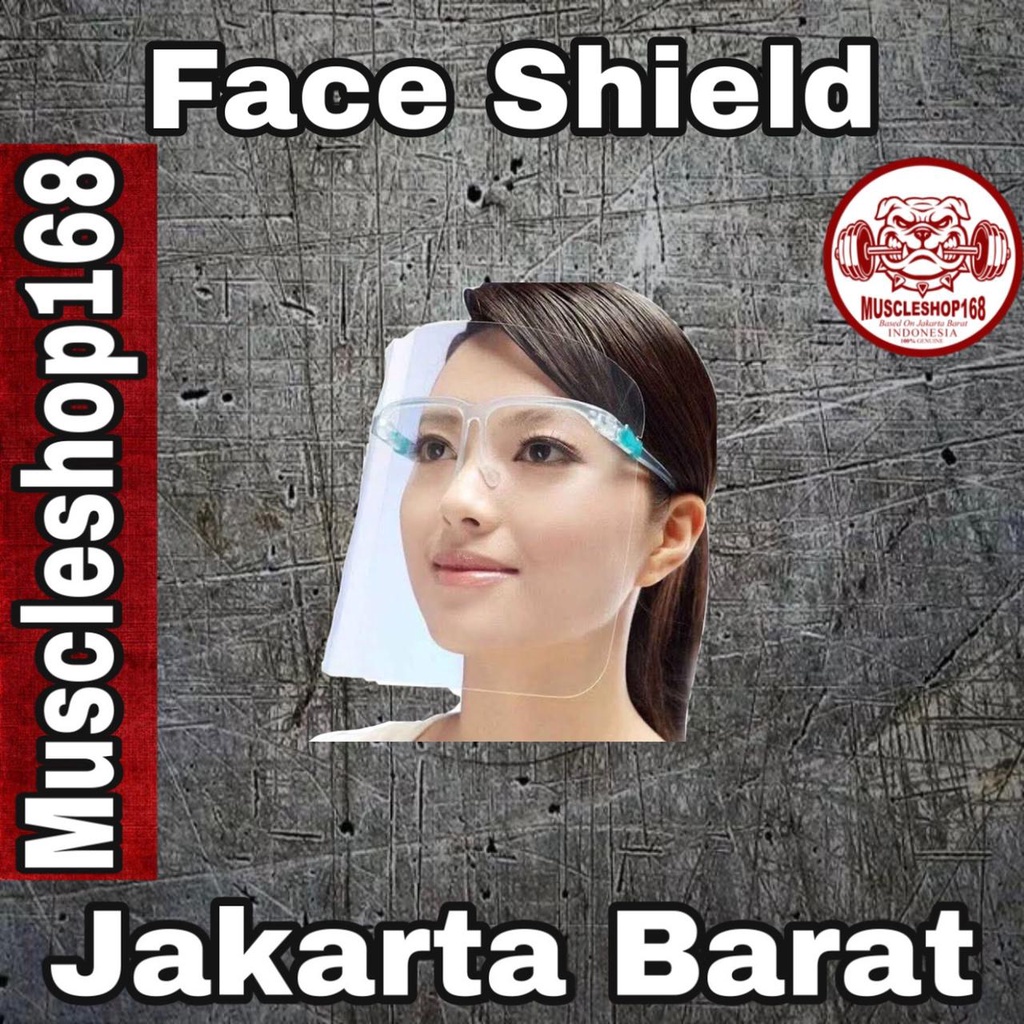 Face Shield Bahan Mika Bagus Pelindung Wajah APD Anti Fog Standard Medis Anak Dewasa