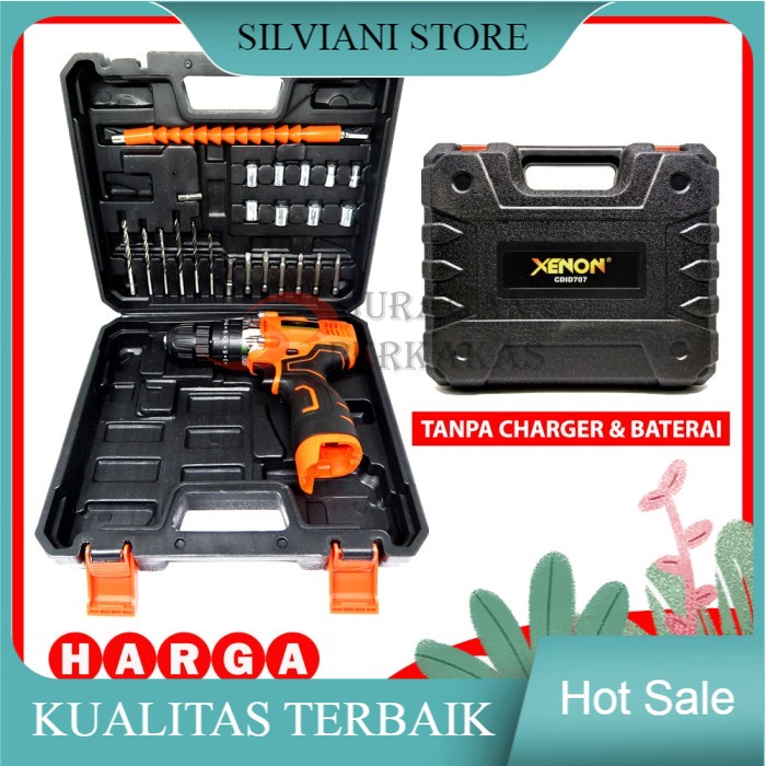 XENON CDID707 TANPA BATERAI CHARGER BOR BETON CORDLESS IMPACT DRILL