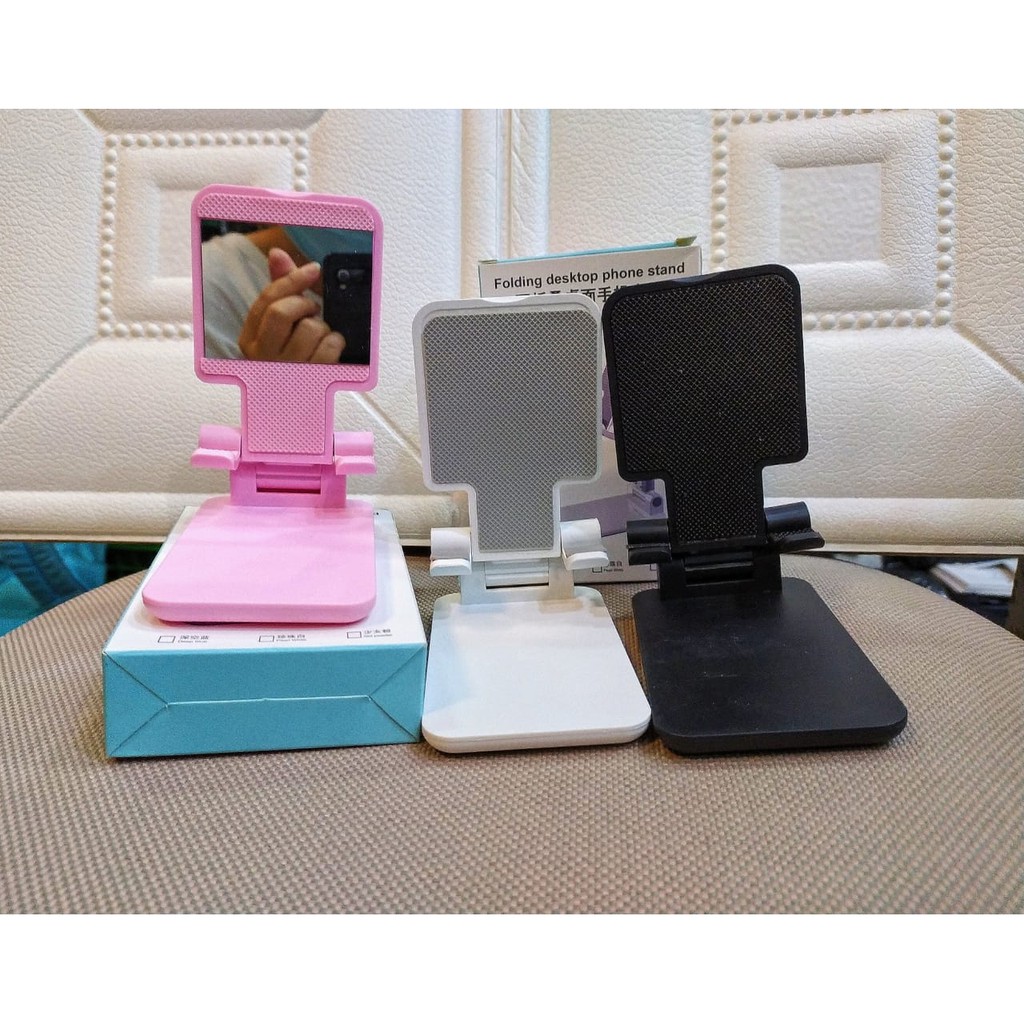 Holder Folding desktop Phone Stand HP berdiri di meja HD-23 ORIGINAL bagus murah