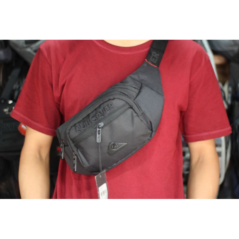 waistbag Quicksilver / waistbag surfing / tas slempang pria / tas slempang