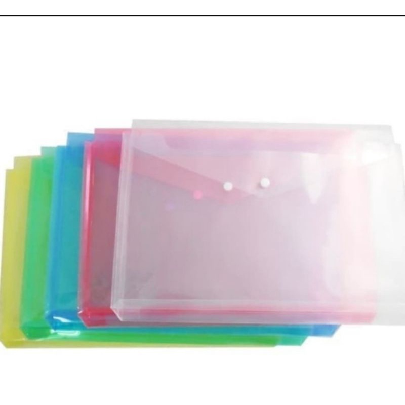 

map kancing plastik folio isi 1 lsn