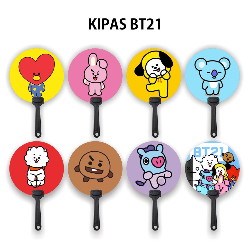 (READY STOCK) KIPAS TANGAN HANDFAN BT21