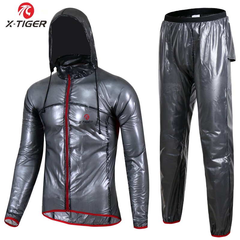 

X-TIGERT Bersepeda Jas Hujan Bersepeda Jaket Bersepeda Jersey Windcoat MTB Sepeda Pakaian Jas Hujan Tahan Air Sepeda Jas Hujan Baju Hujan Rainsuit