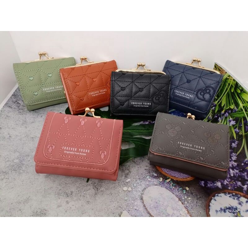 DOMPET WANITA | DOMPET MINI KOREA | DOMPET IMPORT - 1PCS