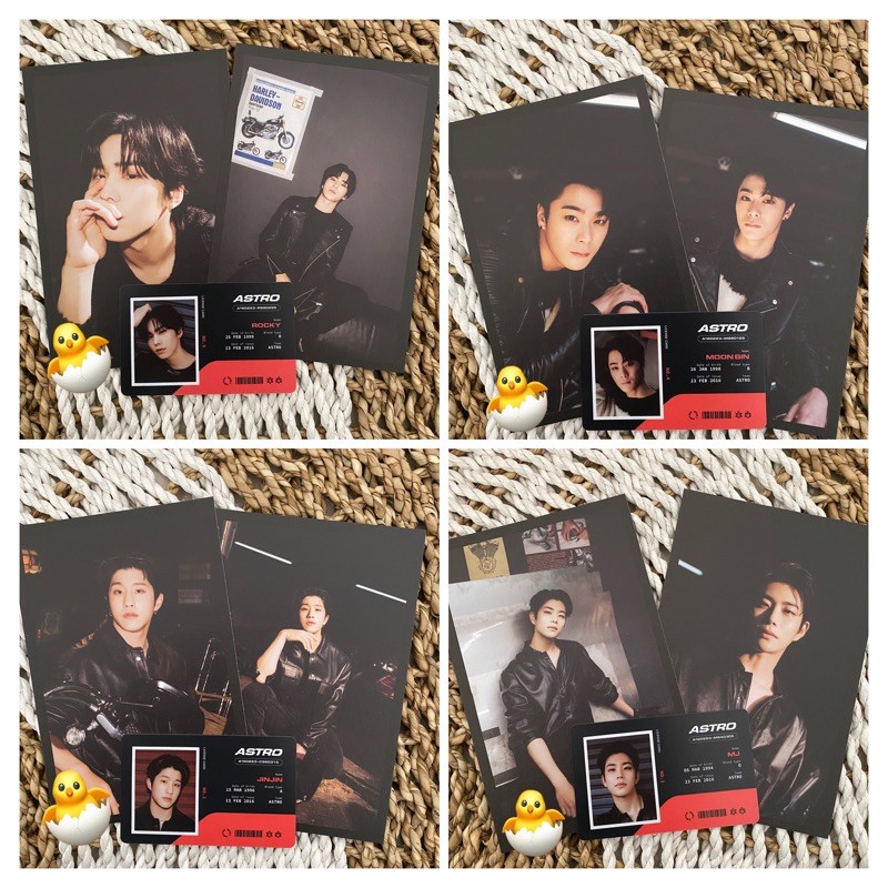 Season greeting 2021 Astro MJ, Jinjin, Moonbin, Rocky (Sharing)