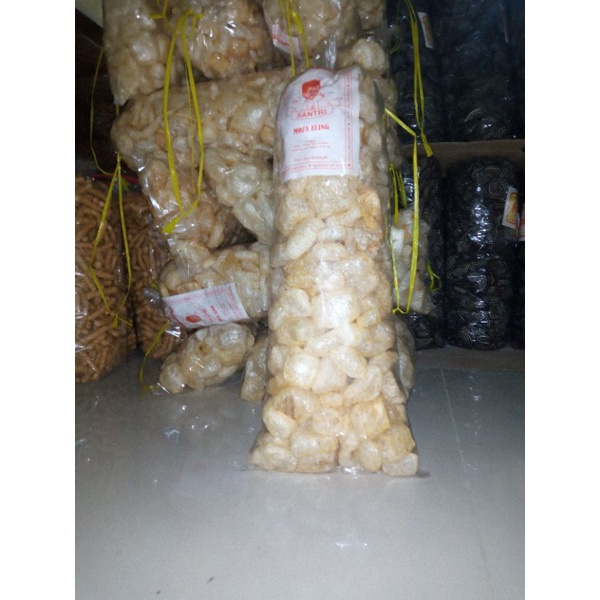 kerupuk sapi, krupuk kulit sapi termurahhh 1 bal bisa COD