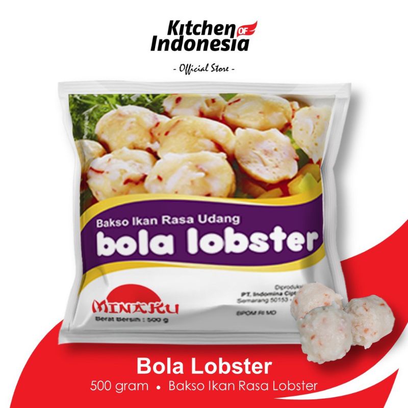 

MINAKU BOLA LOBSTER 500GR