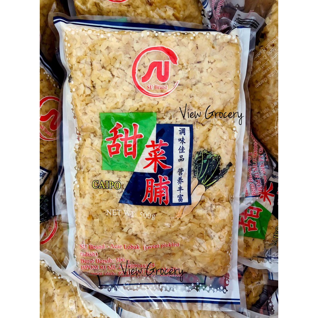 

Caipo Manis 500gr / Acar Lobak Manis / Sweet Pickled Radish