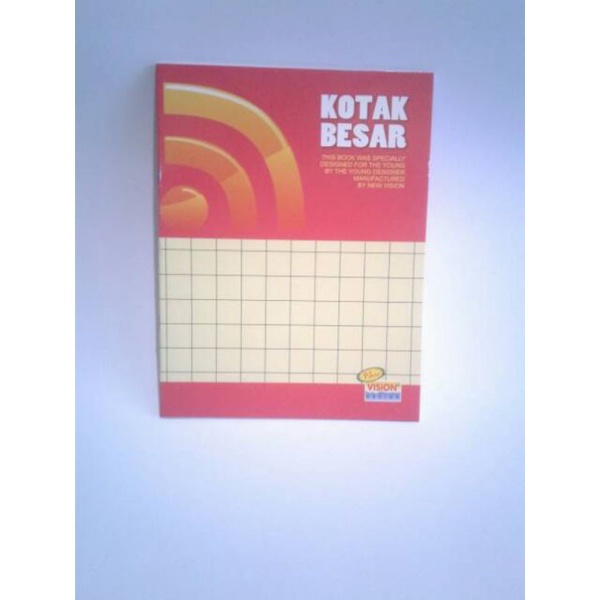 

BUKU KOTAK BESAR VISION ISI 38 LEMBAR 1 PCS