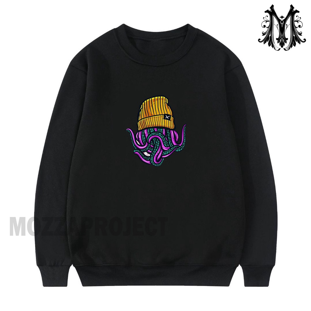 Mozzaproject Sweater Crewneck Sweatshirt Octopus