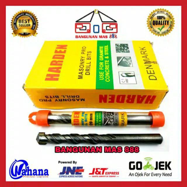 Mata Bor Beton 8 Mm Harden Bagus - Mata Bor Bagus Murah - Drill Beton