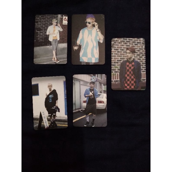 [Preloved] Fanmade Photocard EXO PC EXO Growl Era (으르롱)  Photocard 2 Side