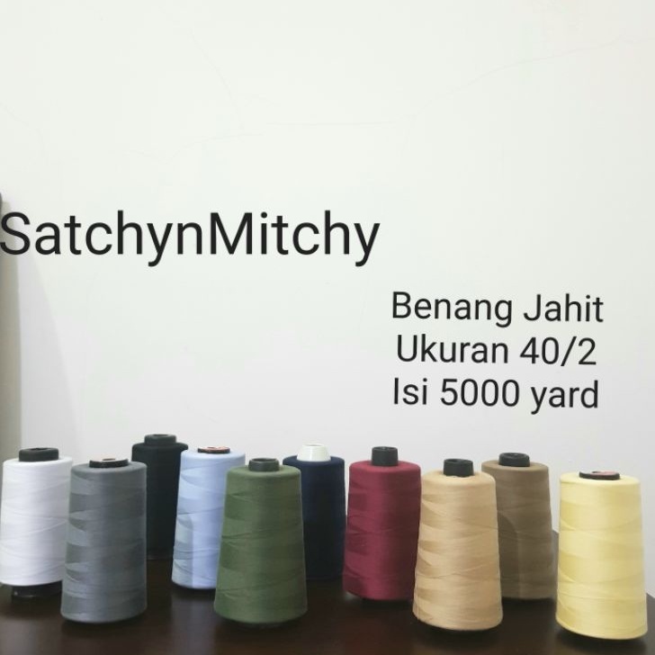 Benang Jahit Besar 5000 yard HARGA PER 1 PCS