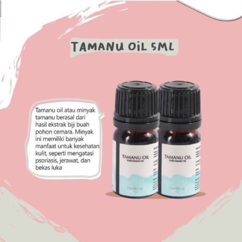 Serum Bopeng Wajah Penghilang Bekas Jerawat Flex Hitam Bintik Noda Hitam Bruntusan Stretch Mark Acne Scars TAMANU OIL 5ml Falabell BPOM Oil