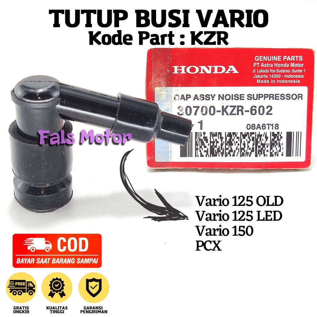 Tutup Busi Vario 125 / Cangklong Vario 150 / Kepala Busi Vario 125 / Pala Busi Vario 150 / Cangklong