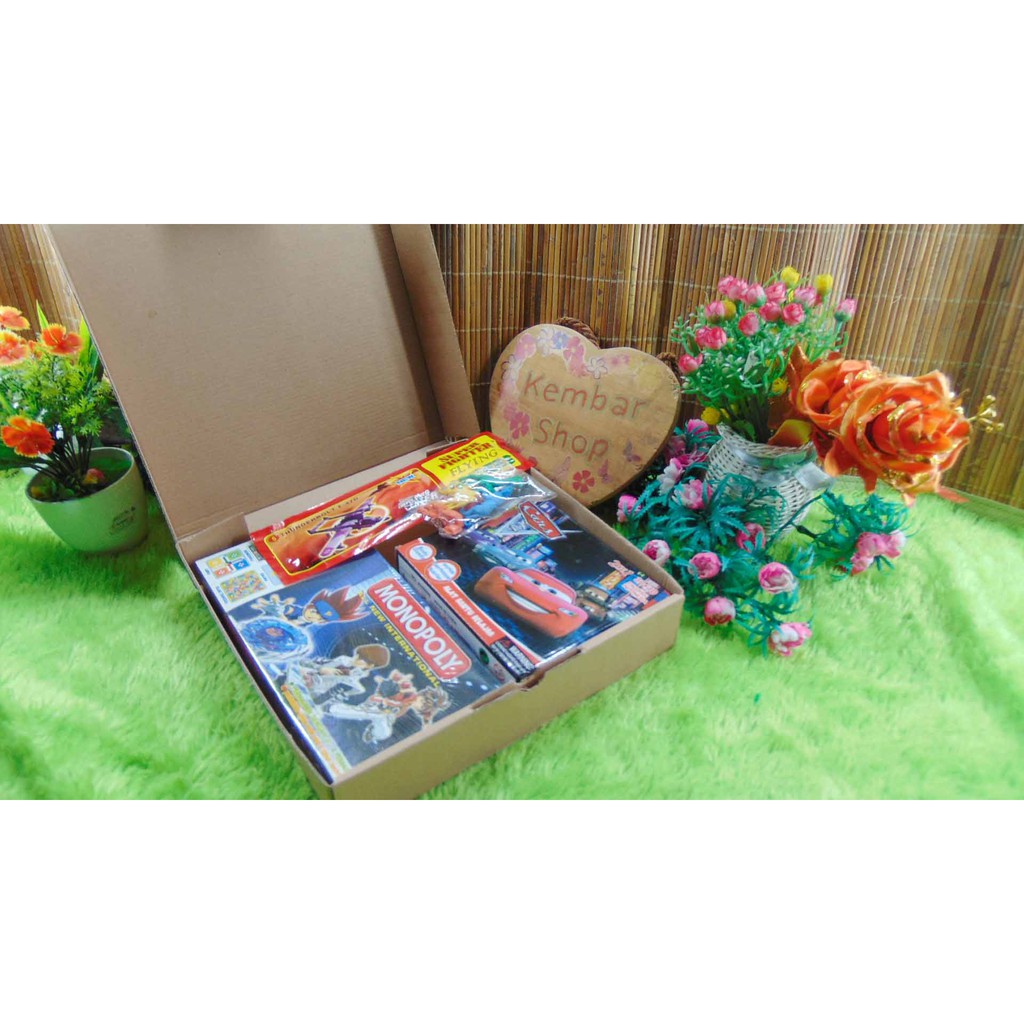 

KADO-CO FREE SAMPUL KADO+KARTU UCAPAN! Paket Kado Ultah Ulang Tahun Anak Laki-Laki Komplit