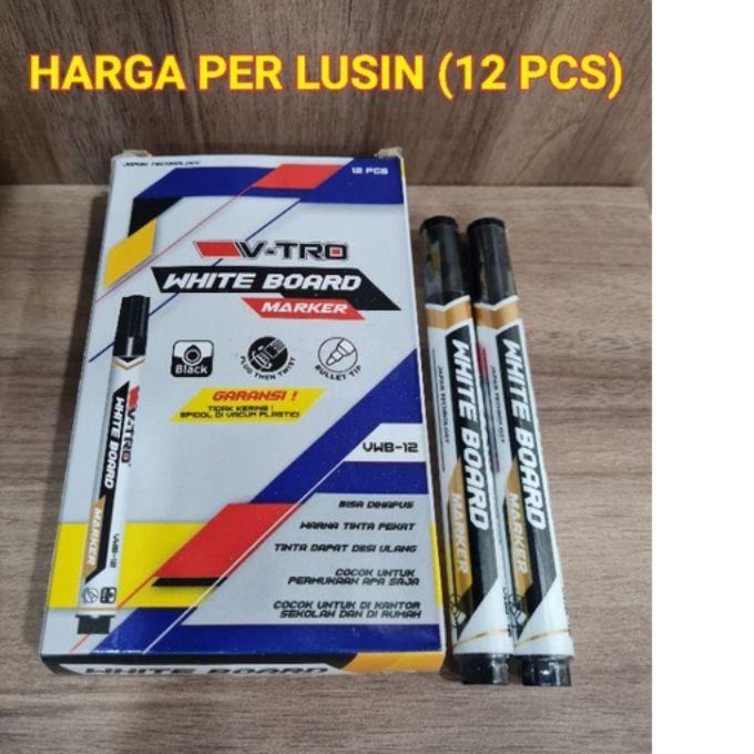 

Terlaku..!!Spidol Whiteboard MURAH Hitam Isi 12 Pcs