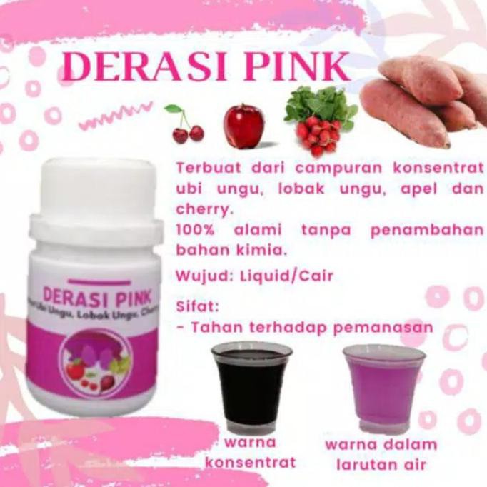

Promo Awal tahun DERASI Pewarna Makanan Alami 100% Halal 30g - Merah Muda Promo Awal tahun