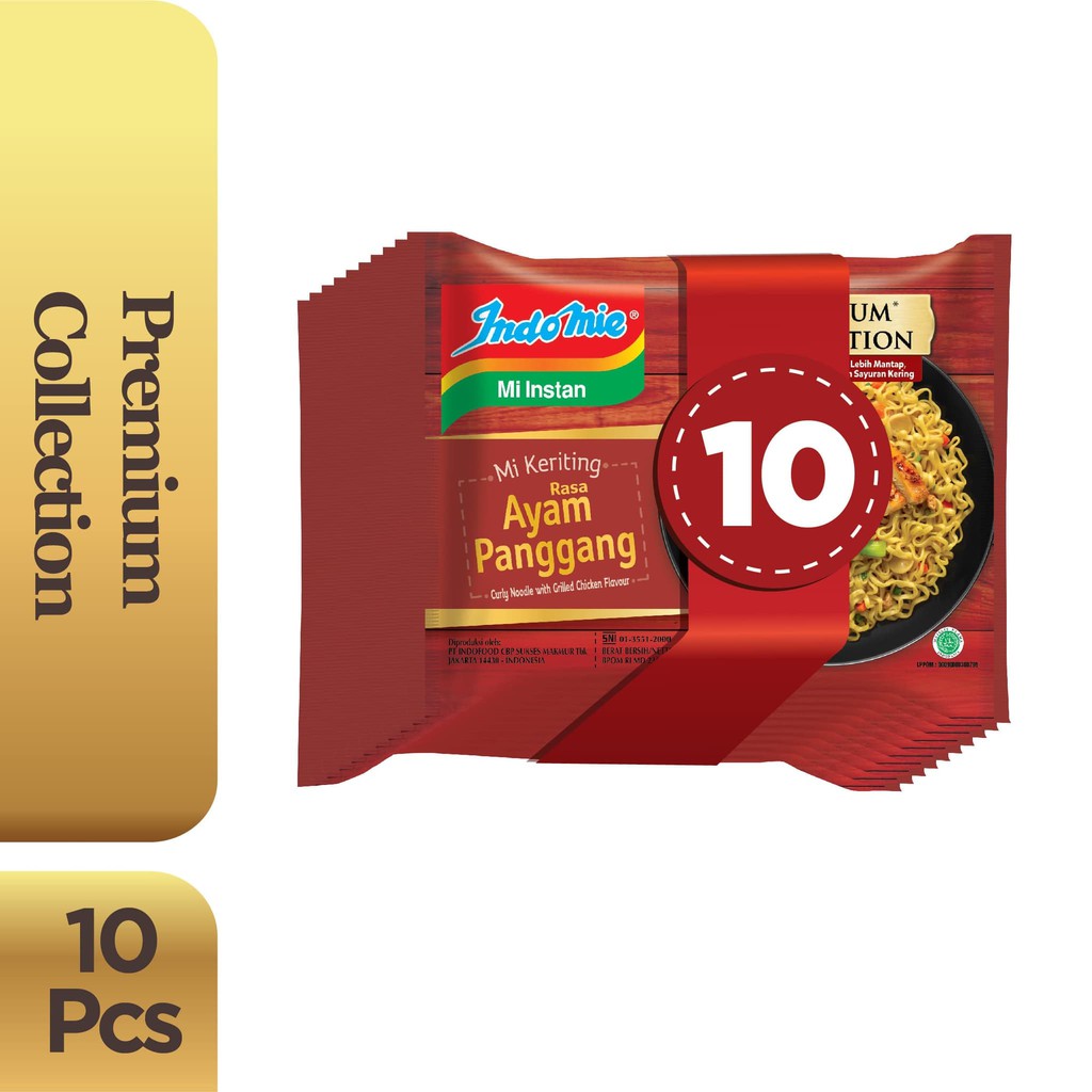 

PROMO 10 PCS - INDOMIE MI KERITING AYAM PANGGANG TERMURAH